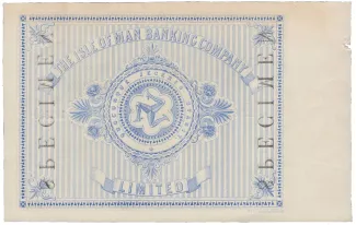 Isle of Man 1 Pound, 1899 reverse