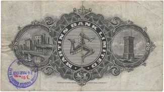 Isle of Man 1 Pound, 1929-1938 reverse