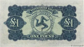 Isle of Man 1 Pound, 1955-1961 reverse