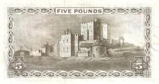 Isle of Man 5 Pounds, 1979-1987 reverse