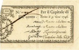 Italian States 100 Lire, 1746 image
