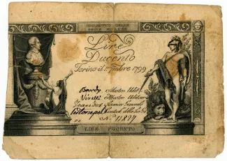 Italian States 200 Lire, 1799 image