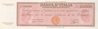 Italy 10.000 Lire, 1947 image