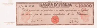 Italy 10.000 Lire, 1950 image