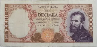 Italy 10.000 Lire, 1973 image