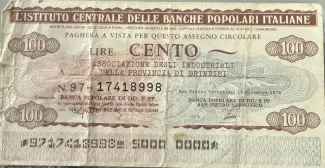 Italy 100 Lire,  image
