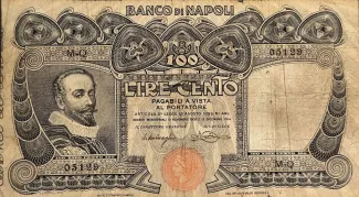 Italy 100 Lire, 1914 image
