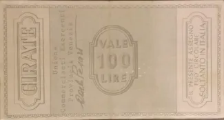 Italy 100 Lire, 1976 reverse