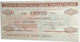 Italy 100 Lire, 1977 image