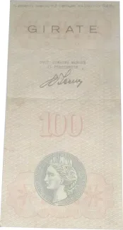Italy 100 Lire, 1976-1977 reverse
