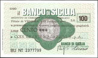 Italy 100 Lire, 1977 image
