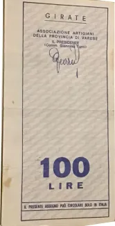 Italy 100 Lire, 1976-1977 reverse