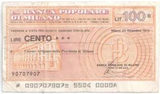 Italy 100 Lire, 1977 image