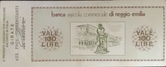 Italy 100 Lire, 1976-1977 reverse