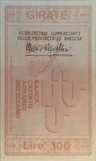 Italy 100 Lire, 1976-1978 reverse