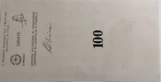 Italy 100 Lire, 1977 reverse