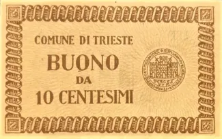 Italy 10 centesimi, 1945 image
