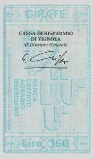 Italy 150 Lire, 1976-1977 reverse