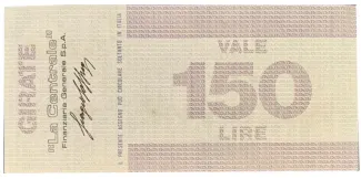 Italy 150 Lire, 1977 reverse