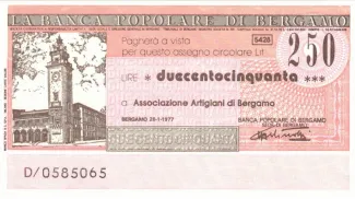 Italy 250 Lire, 1977 image