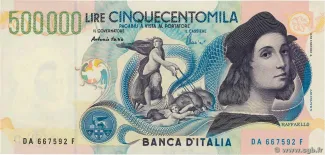 Italy 500.000 Lire, 2001 image