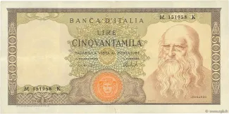 Italy 50.000 Lire, 1974 image