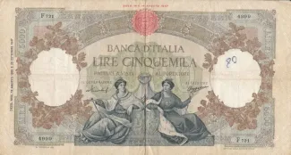 Italy 5.000 Lire, 1963 image
