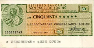 Italy 50 Lire, 1976 image