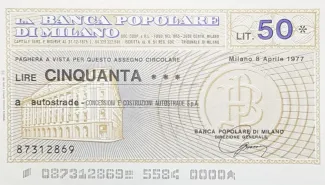 Italy 50 Lire, 1977 image