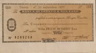 Italy 50 Lire, 1977 image
