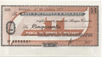 Italy 50 Lire, 1977 image