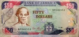 Jamaica 50 Dollars, 1999 image