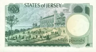 Jersey 10 Pounds, 1976-1988 reverse