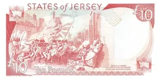 Jersey 10 Pounds, 1993-2000 reverse