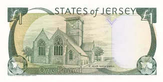 Jersey 1 Pound - Elizabeth II, 1993-2000 reverse