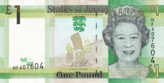 Jersey 1 Pound - Elizabeth II, 2010-2018 obverse