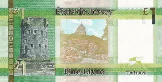 Jersey 1 Pound - Elizabeth II, 2010-2018 reverse