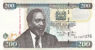 Kenya 200 Shillings, 2004-2010 obverse