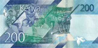 Kenya 200 Shillings, 2019-2024 reverse