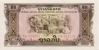 Laos 20 Kip, 1968 image