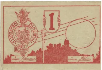 Leiria, District of 1 Centavo,  obverse