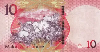 Lesotho 10 Maloti, 2021 reverse