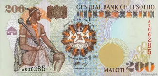 Lesotho 200 Maloti, 1994-2001