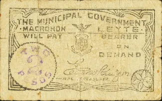 Leyte 2 Pesos, 1941 image