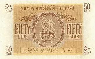 Libya 50 Lire, 1943 image