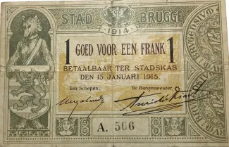 Liège (Cornesse) 1 Franc, 1914 image
