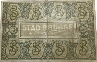 Liège (Cornesse) 1 Franc, 1914 reverse