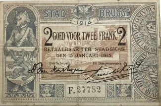 Liège (Cornesse) 2 Francs, 1914 image