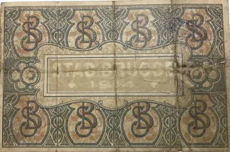 Liège (Cornesse) 2 Francs, 1914 reverse