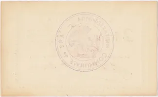 Liège (Spa) 2 Francs, 1914-1916 reverse